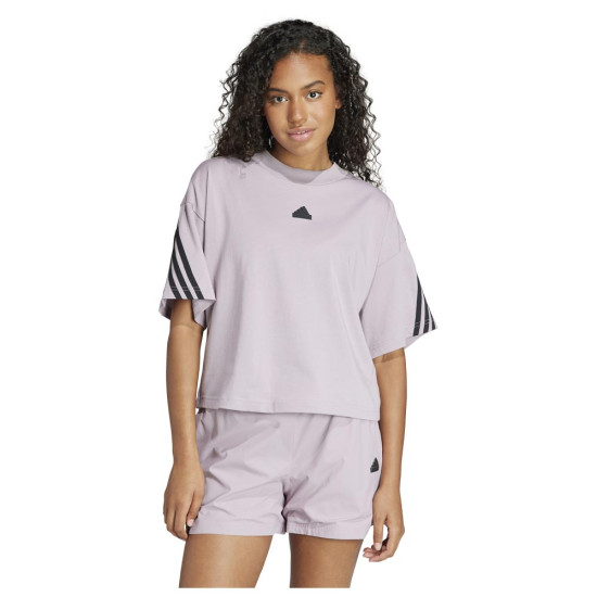 Adidas Γυναικεία κοντομάνικη μπλούζα Future Icons 3-Stripes Tee